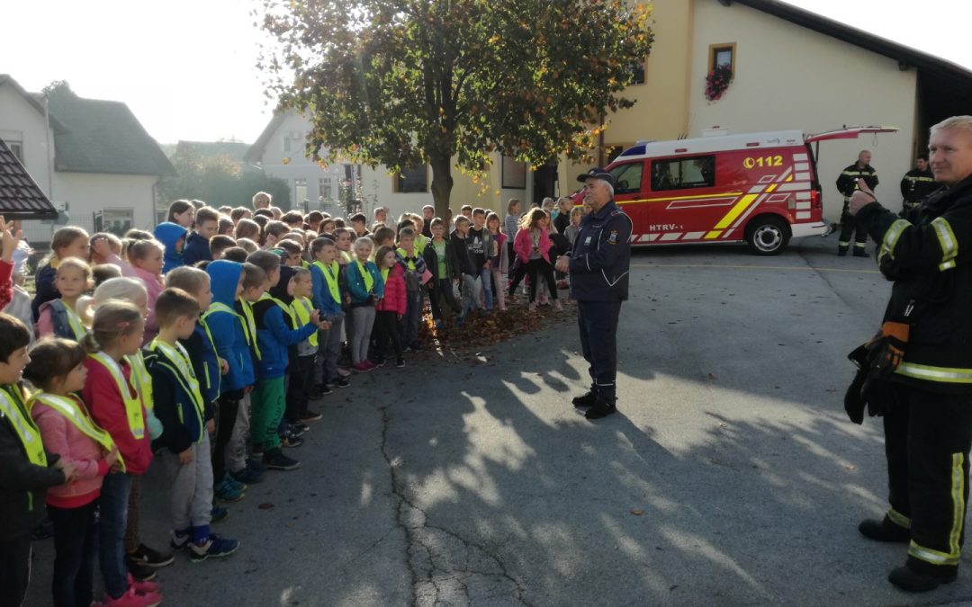 Oktober – mesec požarne varnosti