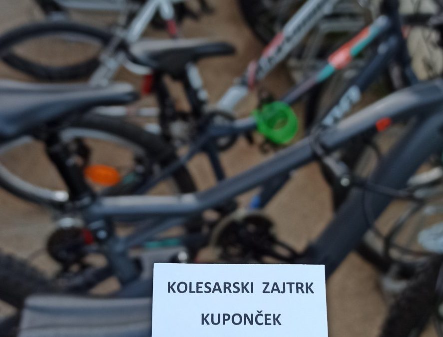 Kolesarski zajtrk v Tednu mobilnosti