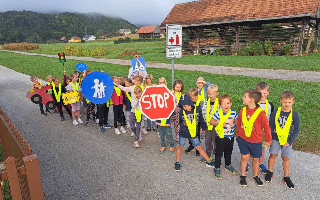 Teden mobilnosti v 1. in 2. razredu