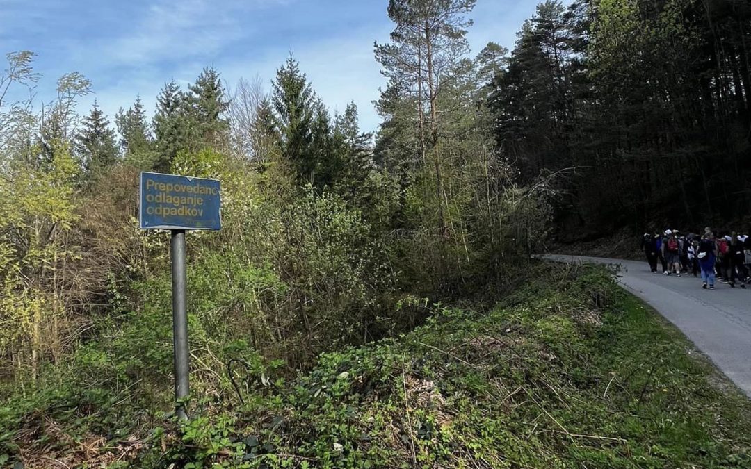 Čiščenje okolice šole in Boštanja ter Dan zemlje