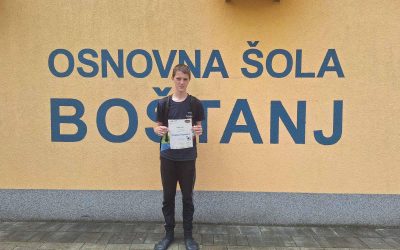 Srebrno priznanje na državnem tekmovanju iz Vesele šole