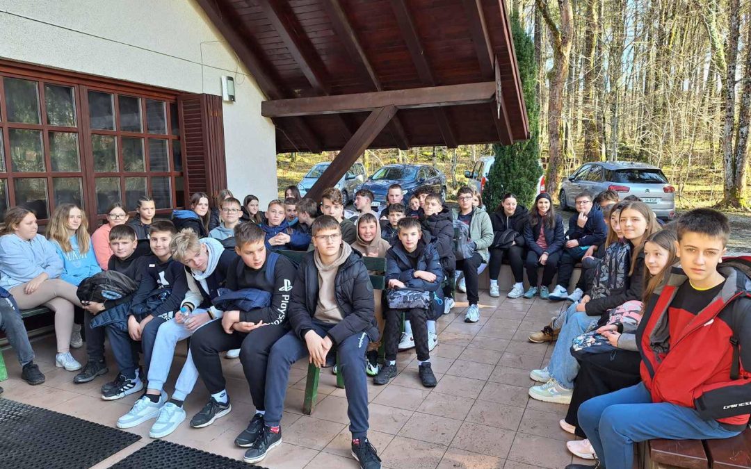 Prihod v CŠOD – šola v naravi 7. in 8. razred